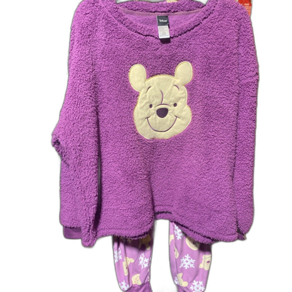 Preowned Women's Disney XLarge Winnie The Pooh Pajama Set (263) - Picture 1 of 2